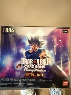 Dragon Ball Super Card Game Fusion World FB04 Ultra Limit Booster Box Sealed - Image 1