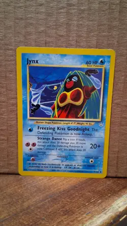Pokemon TCG Jynx Neo Revelation Card 31/64 Unlimited Uncommon NM-MT Vintage 1999 - Image 1