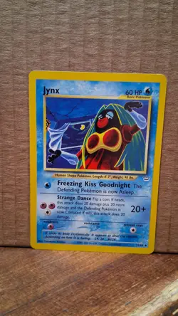 Pokemon TCG Jynx Neo Revelation Card 31/64 Unlimited Uncommon NM-MT Vintage 1999 - Image 2