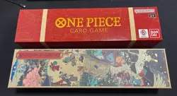 One Piece 1st Anniversary English Version Box, Playmat, Sleeves, NO CARDS - Image 2