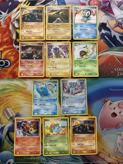 Vintage Pokemon Card Lot Pop Series Suicune Raikou Ivysaur Heatran 11 Cards - Image 1