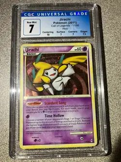 Pokemon Jirachi 11/95 Holo Call of Legends CGC 7 Near Mint - Image 1