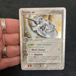 Pokemon TCG Unseen Forces #109/115 Steelix ex LP - Image 5