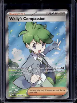 2025 Pokemon Mega Evolution Wally's Compassion Ultra Rare #176/132 - Image 1