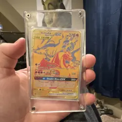 Pokemon Reshiram & Charizard GX TAG TEAM SM247 Regular English - Image 1
