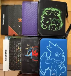 Vintage & Modern Pokemon Binders Charizard Sylveon Eevee - Image 2
