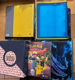 Vintage & Modern Pokemon Binders Charizard Sylveon Eevee - Image 4
