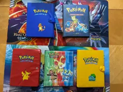 Vintage & Modern Pokemon Binders Charizard Sylveon Eevee - Image 5