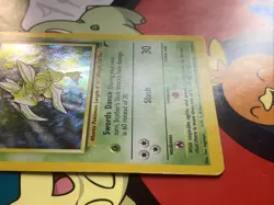 1999 Pokemon TCG Base Set 2 Scyther 17/130 Holo Rare LP/MP Swirl - Image 4