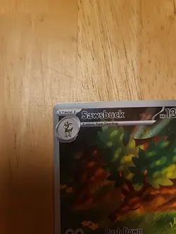 Pokemon TCG Sawsbuck 092/086 White Flare Illustration Rare NM/M Condition - Image 3