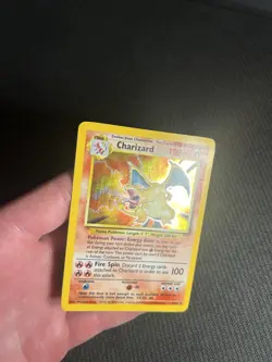 Pokemon TCG Charizard 4/102 Base Set Holo HP - Image 5