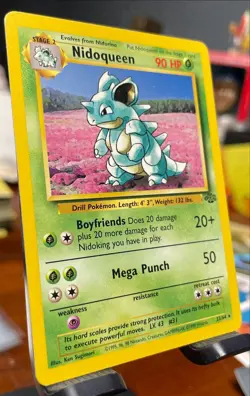 NM 💥 Nidoqueen | Pokemon TCG 1999 | (Jungle Set) Non Holo Rare Vintage 23/64 - Image 2
