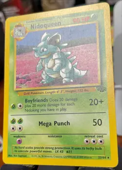 NM 💥 Nidoqueen | Pokemon TCG 1999 | (Jungle Set) Non Holo Rare Vintage 23/64 - Image 4