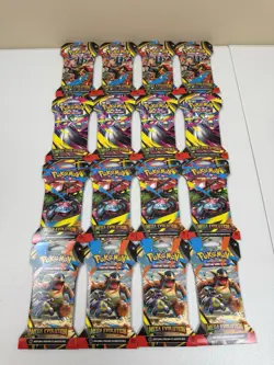 Lot of 16: Pokemon TCG Mega Evolution Sleeved Booster Pack - Image 1
