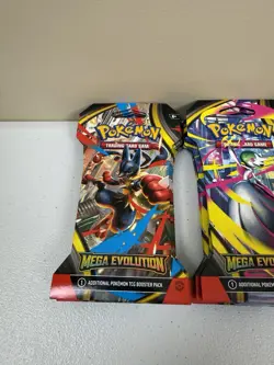 Lot of 16: Pokemon TCG Mega Evolution Sleeved Booster Pack - Image 3