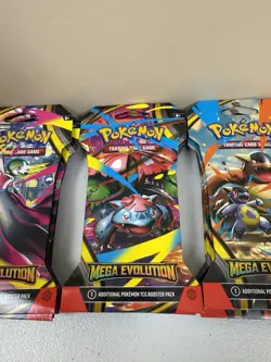 Lot of 16: Pokemon TCG Mega Evolution Sleeved Booster Pack - Image 5