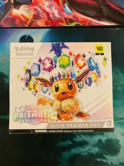 Pokemon Prismatic Evolutions Elite Trainer Box ETB - Factory Sealed - Image 1