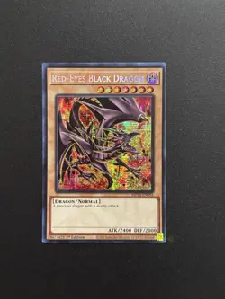 2024 YUGIOH MP24 SECRET RARE RED EYES BLACK DRAGON NM OC 💫 - Image 1