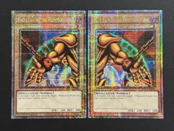 2024 YUGIOH MP24 QCR SECRET RARE RIGHT AND LEFT ARM OF EXODIA NM SET - Image 1
