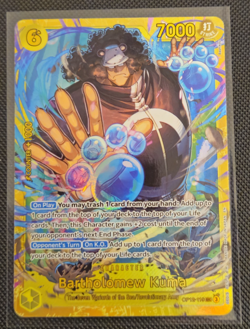 One Piece TCG Bartholomew Kuma OP12-119 Legacy of the Master Foil Secret Rare - Image 1