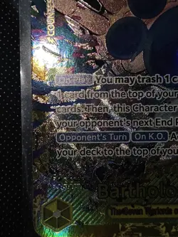 One Piece TCG Bartholomew Kuma OP12-119 Legacy of the Master Foil Secret Rare - Image 3