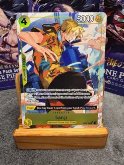 🔥 One Piece TCG - Sanji ST29-004 SR Alternate Art | Starter Deck Egghead | NM - Image 1
