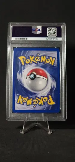 Pokemon Brock's Rhydon 002/132 Gym Heroes Holo PSA 7 - Image 2