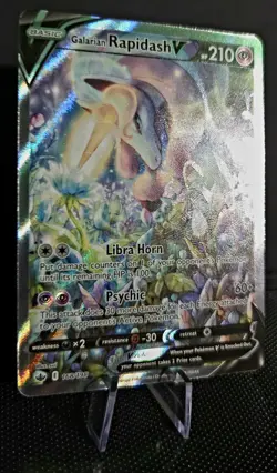 Pokemon TCG Galarian Rapidash V Chilling Reign Alternate Art 168/198 - NM/Mint - Image 4