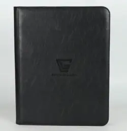 Gemloader Premium Toploader Card Binder 3x4" 216 Pocket New Unopened Black - Image 1