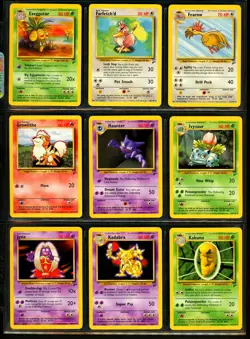 2000 Pokemon BASE SET 2 Edition COMPLETE Non Holo Cards Lot #21-130 Rare WotC NM - Image 4