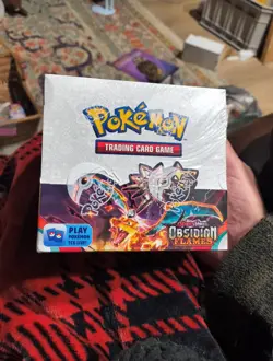 Pokemon TCG Obsidian Flames Scarlet Violet Booster Pack 35 Cards Sealed - Image 1