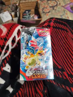 Pokemon TCG Obsidian Flames Scarlet Violet Booster Pack 35 Cards Sealed - Image 4