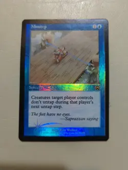 MTG Misstep Foil Played Mercadian Masques - Image 1
