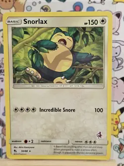 Pokemon TCG Snorlax 50/68 Mewtwo Stamped Card #050/068 Battle Academy - Image 1