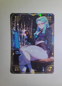Rebecca Cyberpunk Waifu Cartoon Beauty Goddess Story Card Anime Hunny Bunny - Image 1