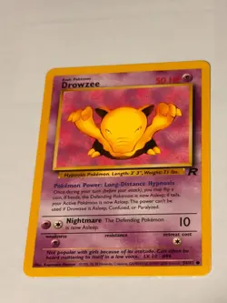 Base Set Pokemon Card - Drowzee 54/82 - Team Rocket - Near Mint (NM) - Image 1