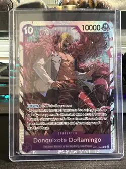 One Piece Card - Donquixote Doflamingo - OP14-069 - SR - NM Canadian Seller - Image 1