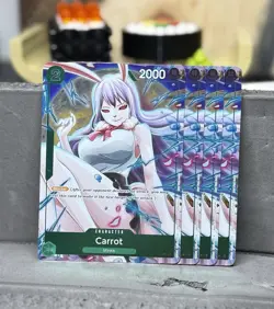 One Piece Card Game Carrot OP08-021 Preconstructed Green Leader Deck - Image 2