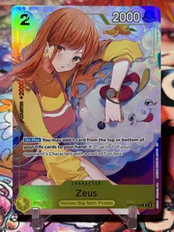 ZEUS - One Piece TCG OP11-106 - PROMO Rare R - Bandai Card Games Fest 24-25 - Image 1