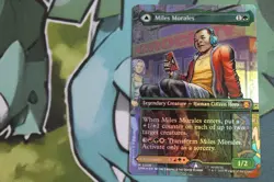 MTG: Miles Morales (0200) (Borderless) Marvel's Spider-Man Foil - Image 5