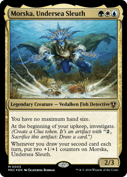 Morska, Undersea Sleuth #3 | NM FOIL | MKC Magic MTG - Image 1