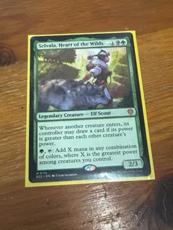 1 x Selvala, Heart of the Wilds - Commander: Lorwyn Eclipsed - NM-Mint - MTG - Image 1