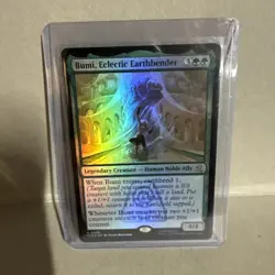 MTG Bumi, Eclectic Earthbender Avatar: The Last Airbender: Eternal-Legal Foil - Image 1