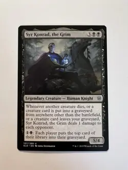 Syr Konrad, the Grim - MTG Throne of Eldraine - NM - Image 1