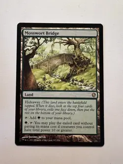 Mosswort Bridge - MTG Commander 2013 - NM - Image 1