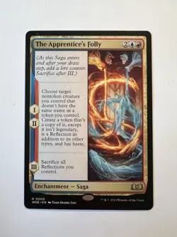 The Apprentice's Folly - MTG Wilds of Eldraine - NM - Image 1