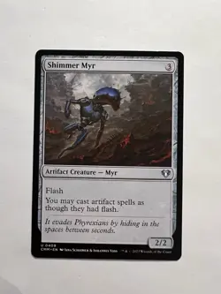 Shimmer Myr - MTG Commander Masters - NM - Image 1