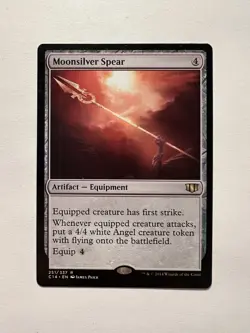 Moonsilver Spear - MTG Commander 2014 - LP - Image 1