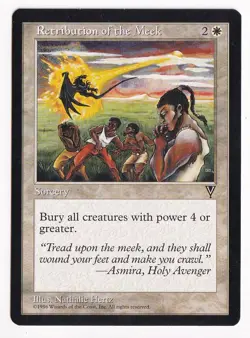 MTG Retribution of the Meek Visions 19/167 Regular Rare Magic the Gathering NM - Image 1