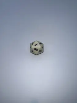 Magic the Gathering Beatdown Black Lotus White Spindown Dice - Image 4